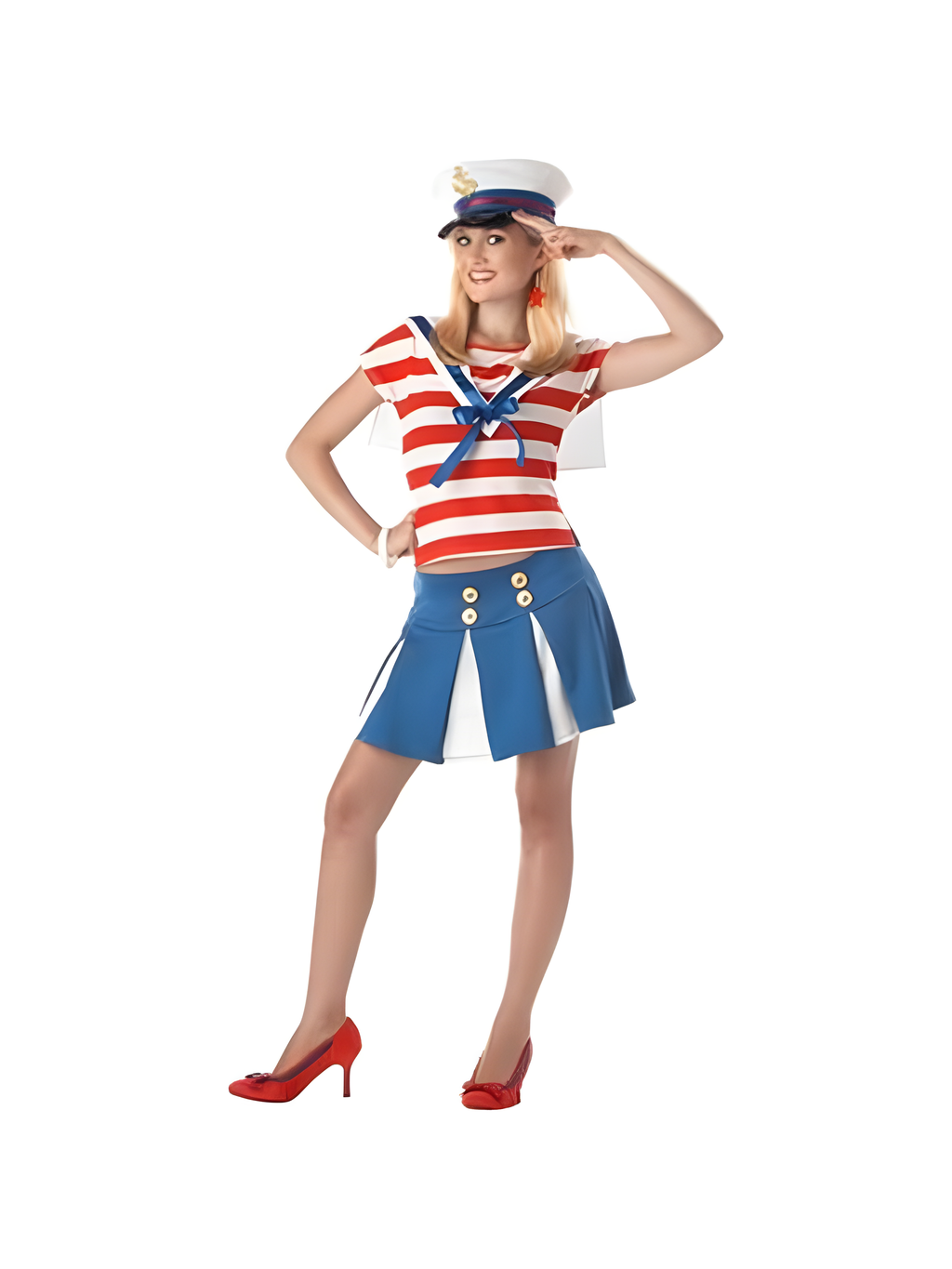 Women's Sailor Girl Halloween Costume (Junior Sizes)