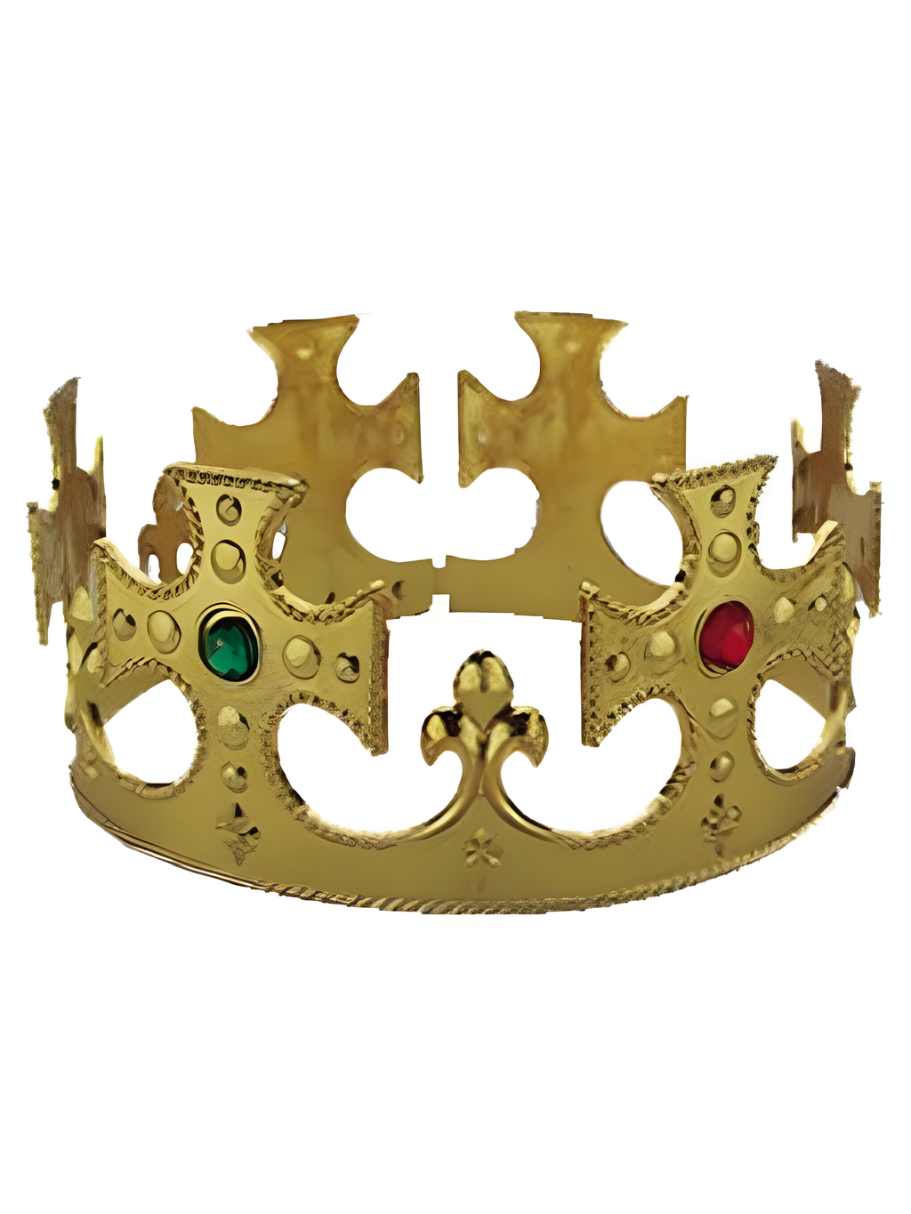 Adult Gold King Costume Crown