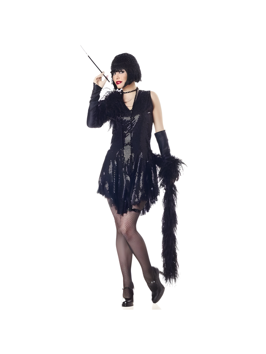 Adult Sequined Flapper Costume