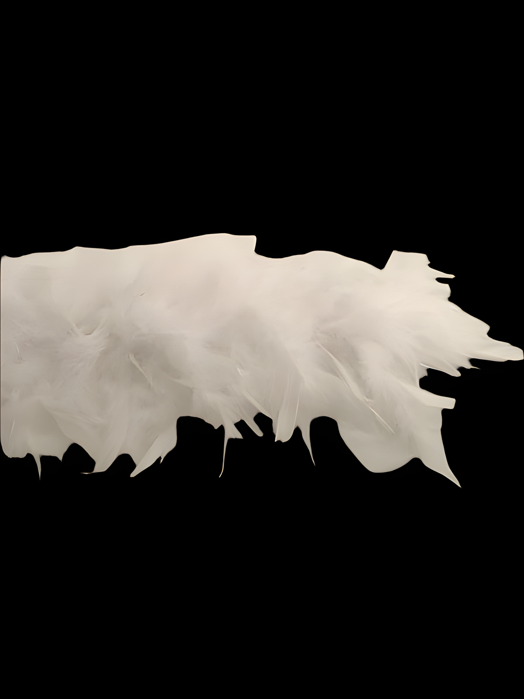 White Turkey Feather Boa