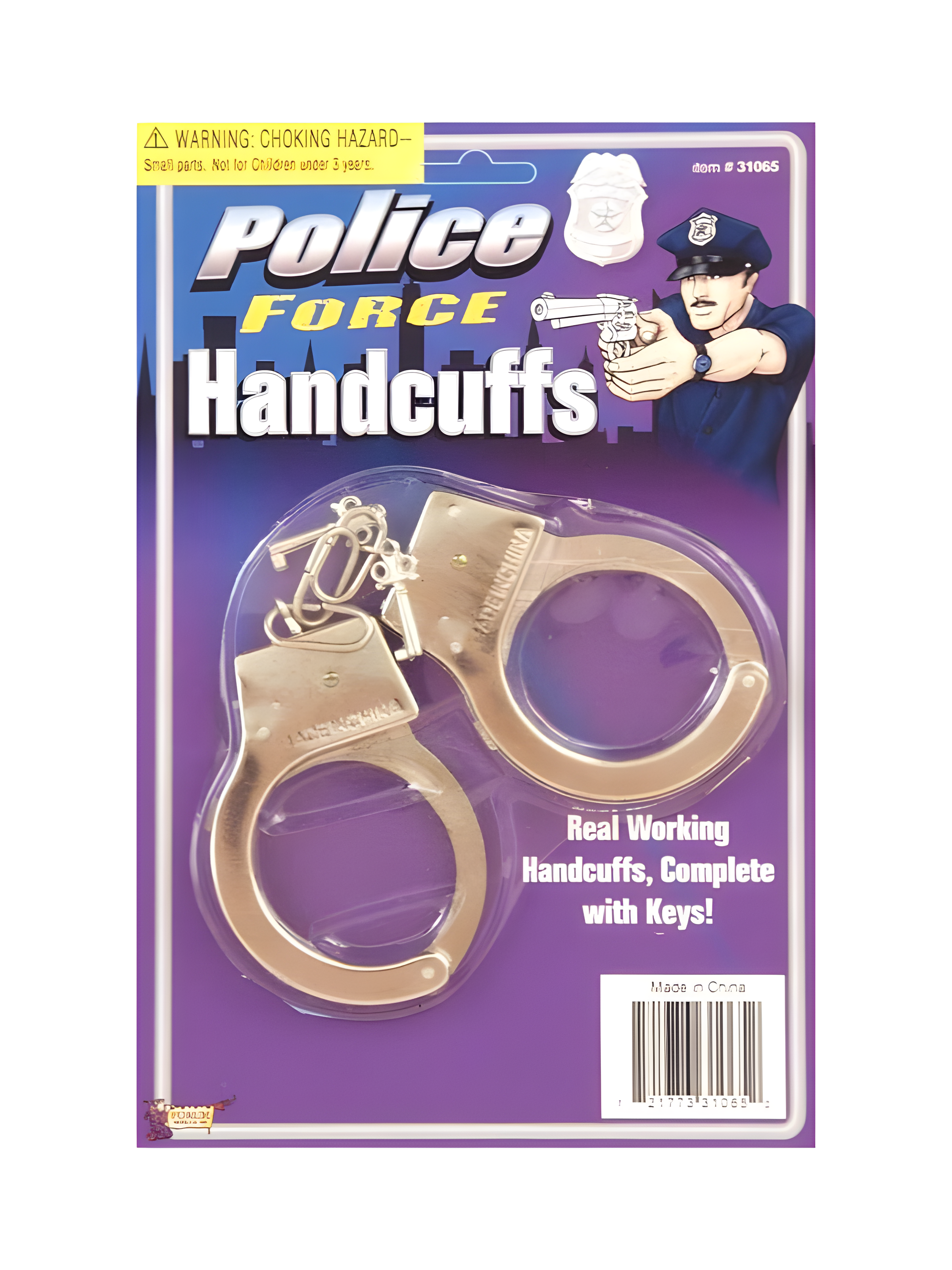 Metal Handcuffs With Keys