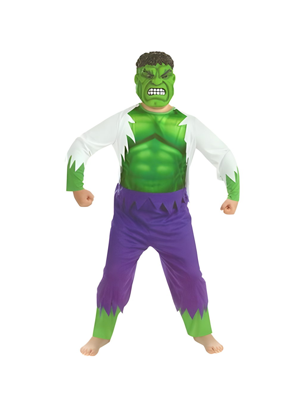 Child Medium Deluxe Incredible Hulk Costume
