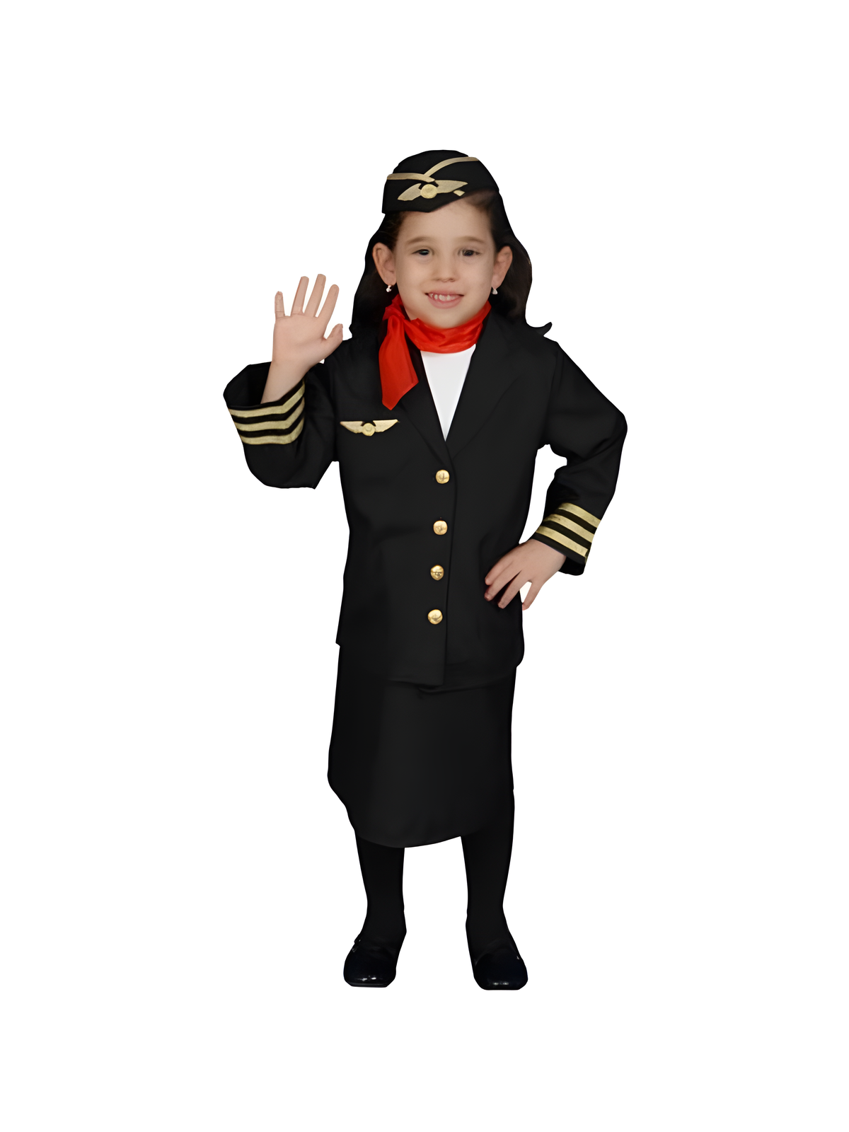 Toddler Flight Attendant Costume