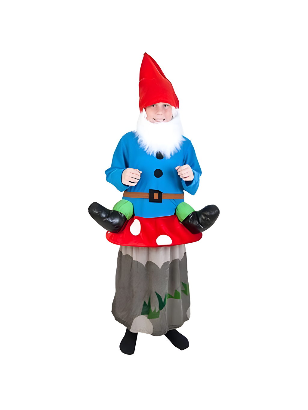 Child Gnome Mushroom Costume