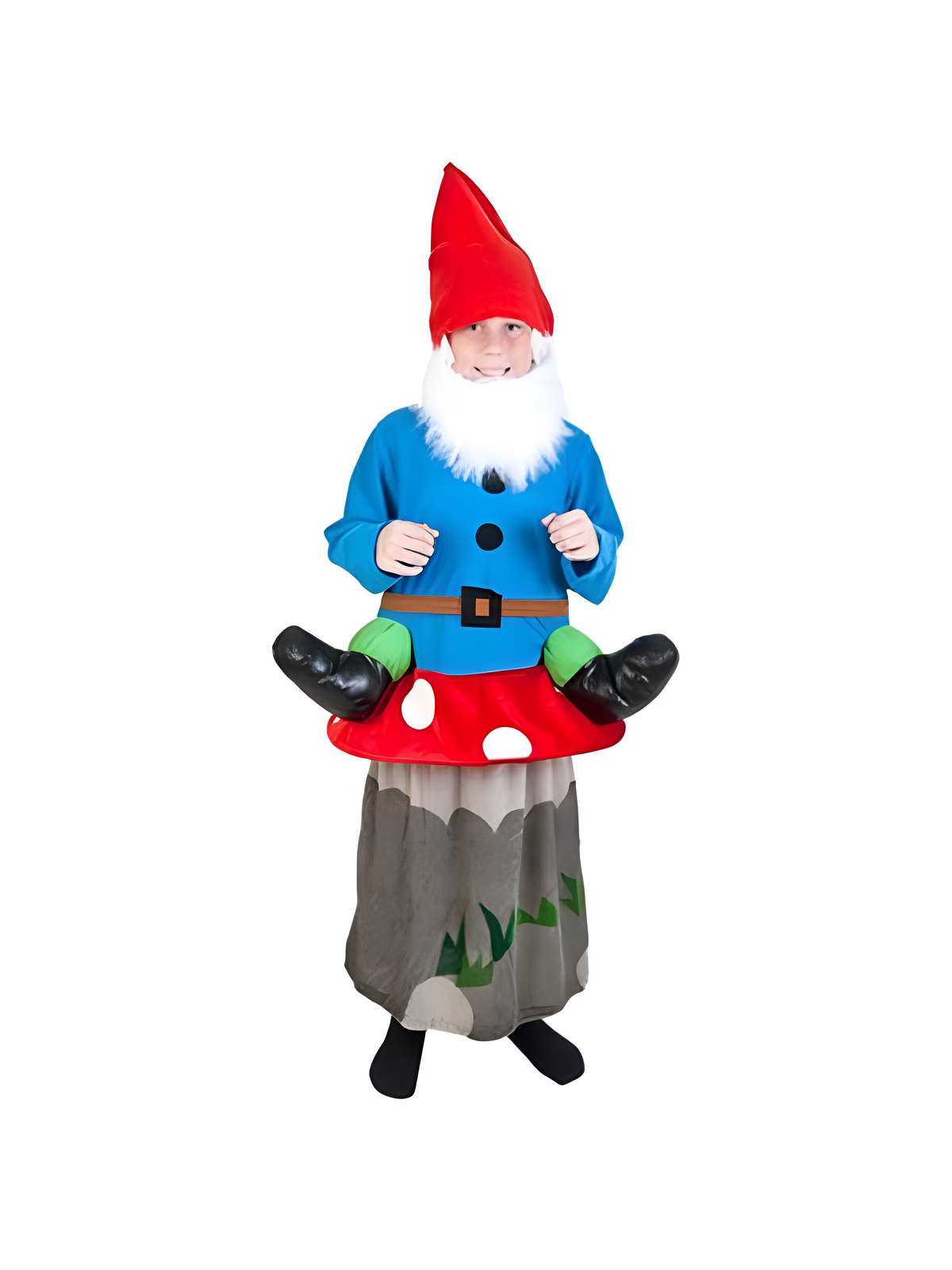 Child Gnome Mushroom Costume