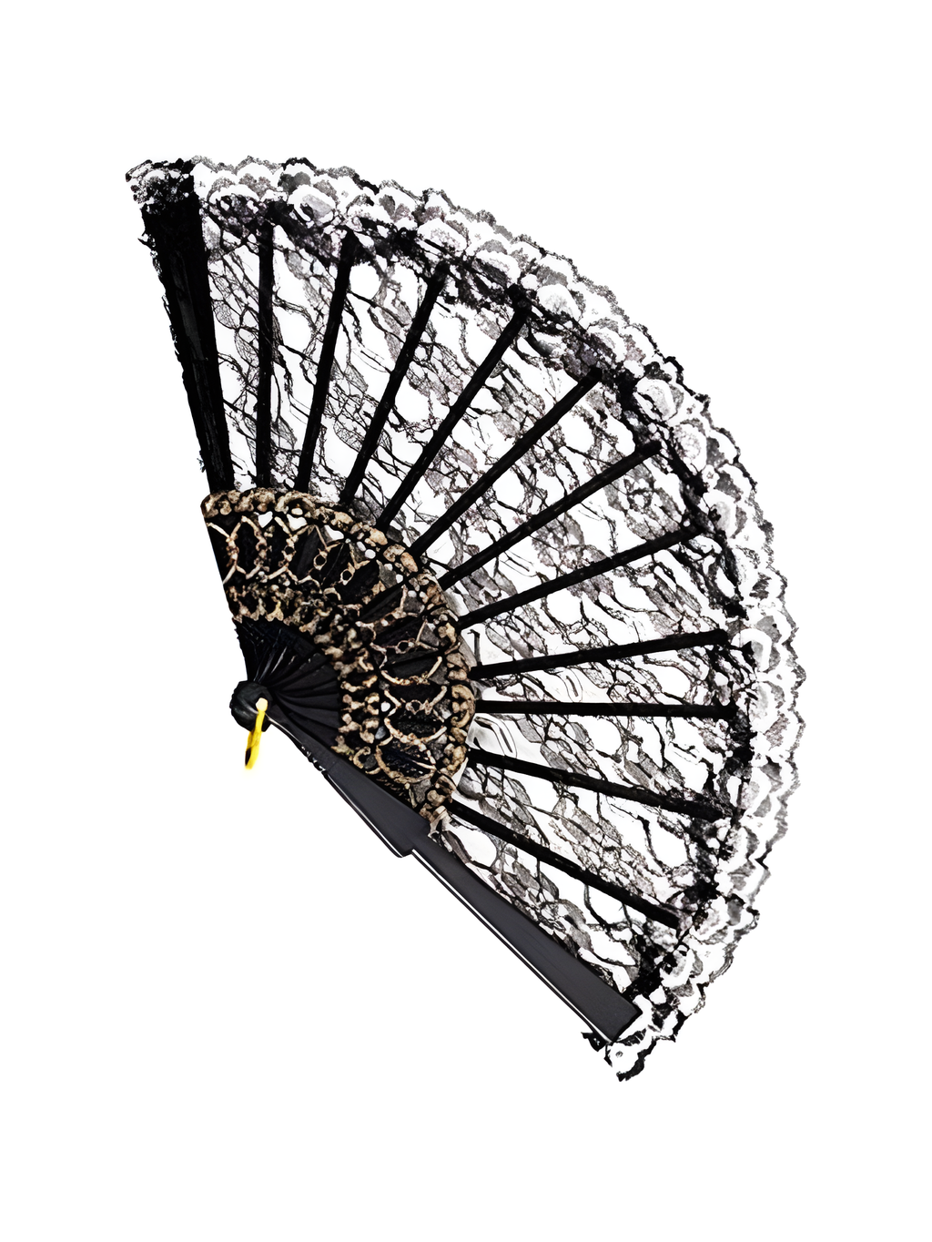 Black Lace Fan