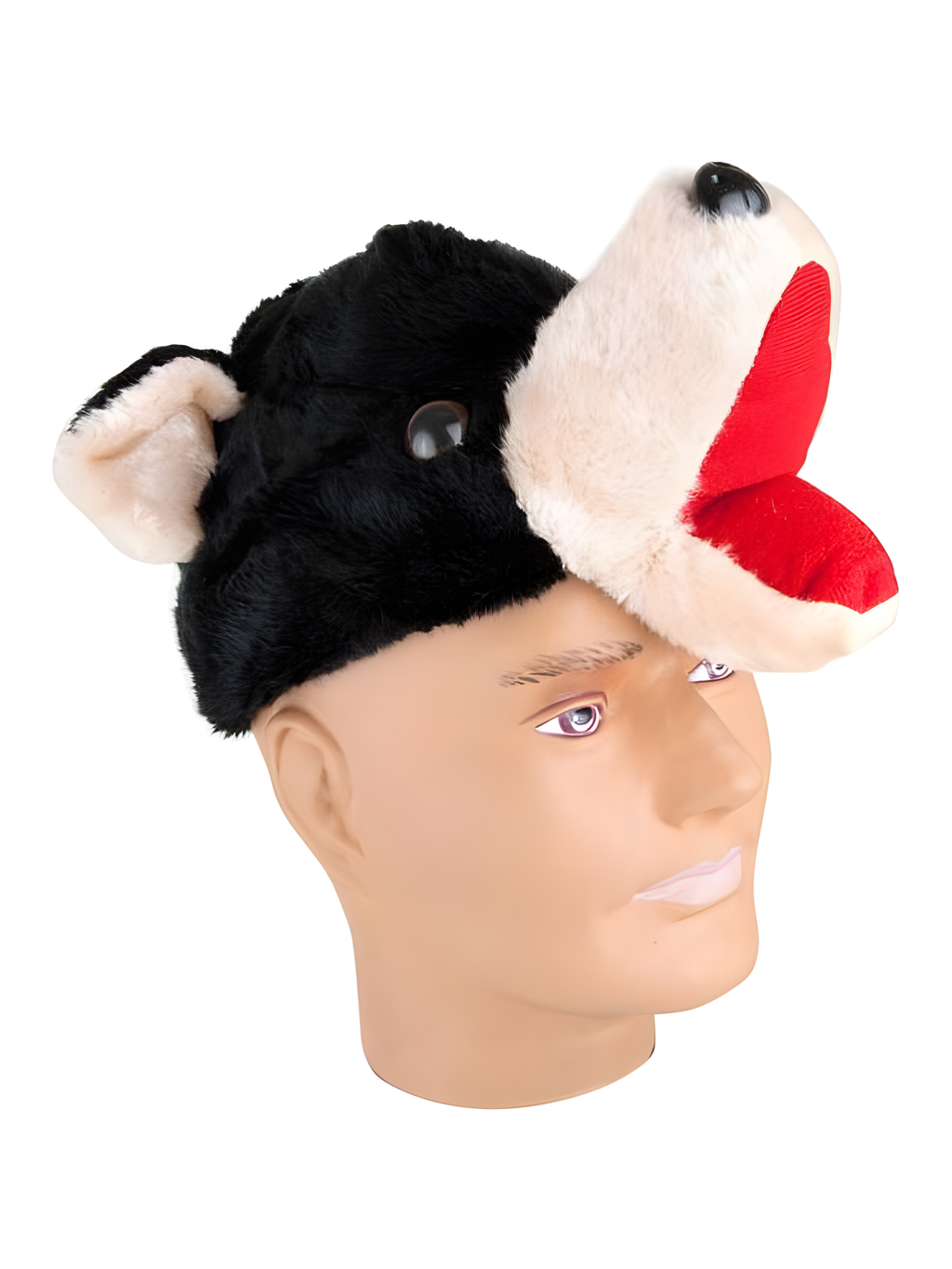 Velvet Black Bear Hat