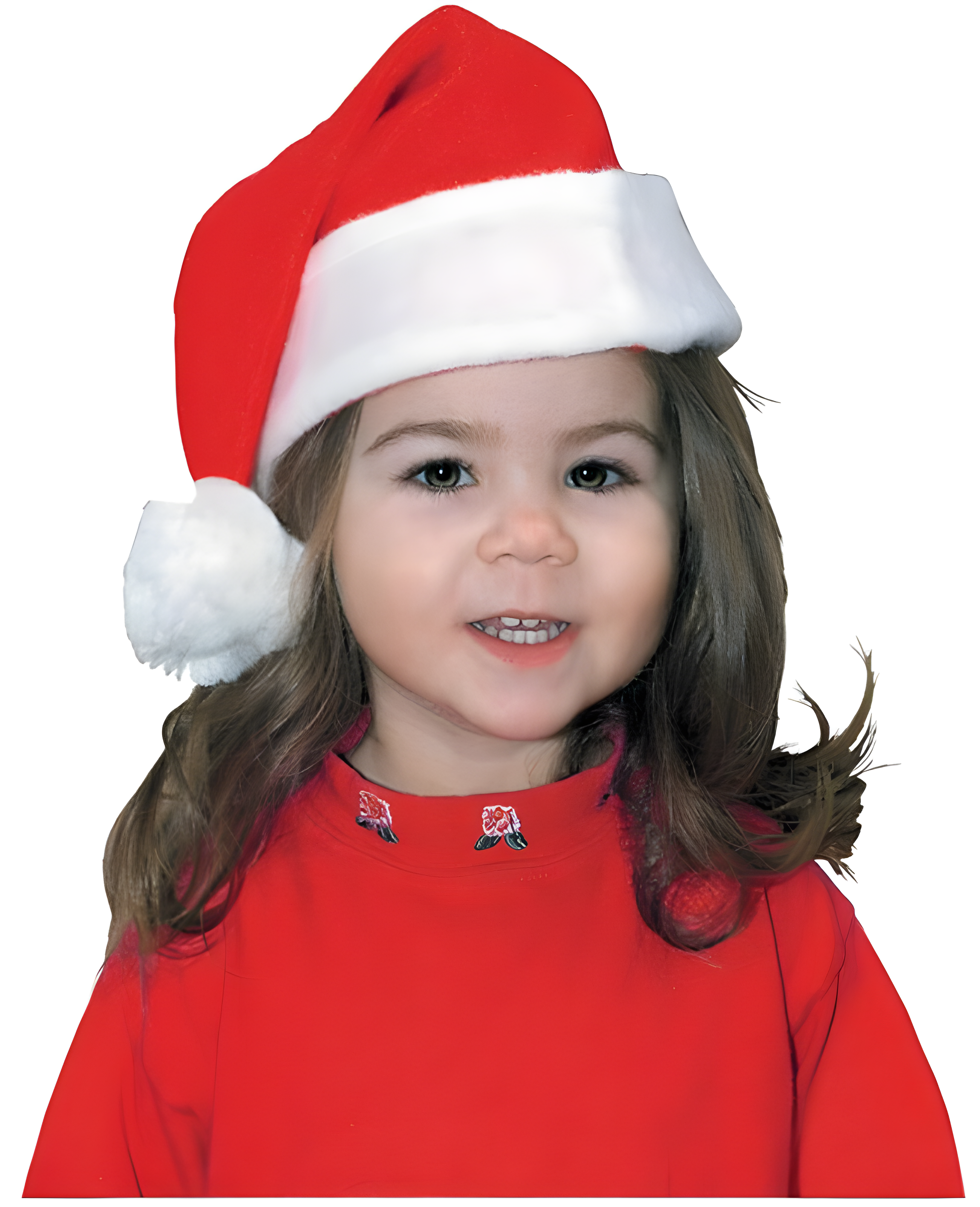 Toddler Santa Hat