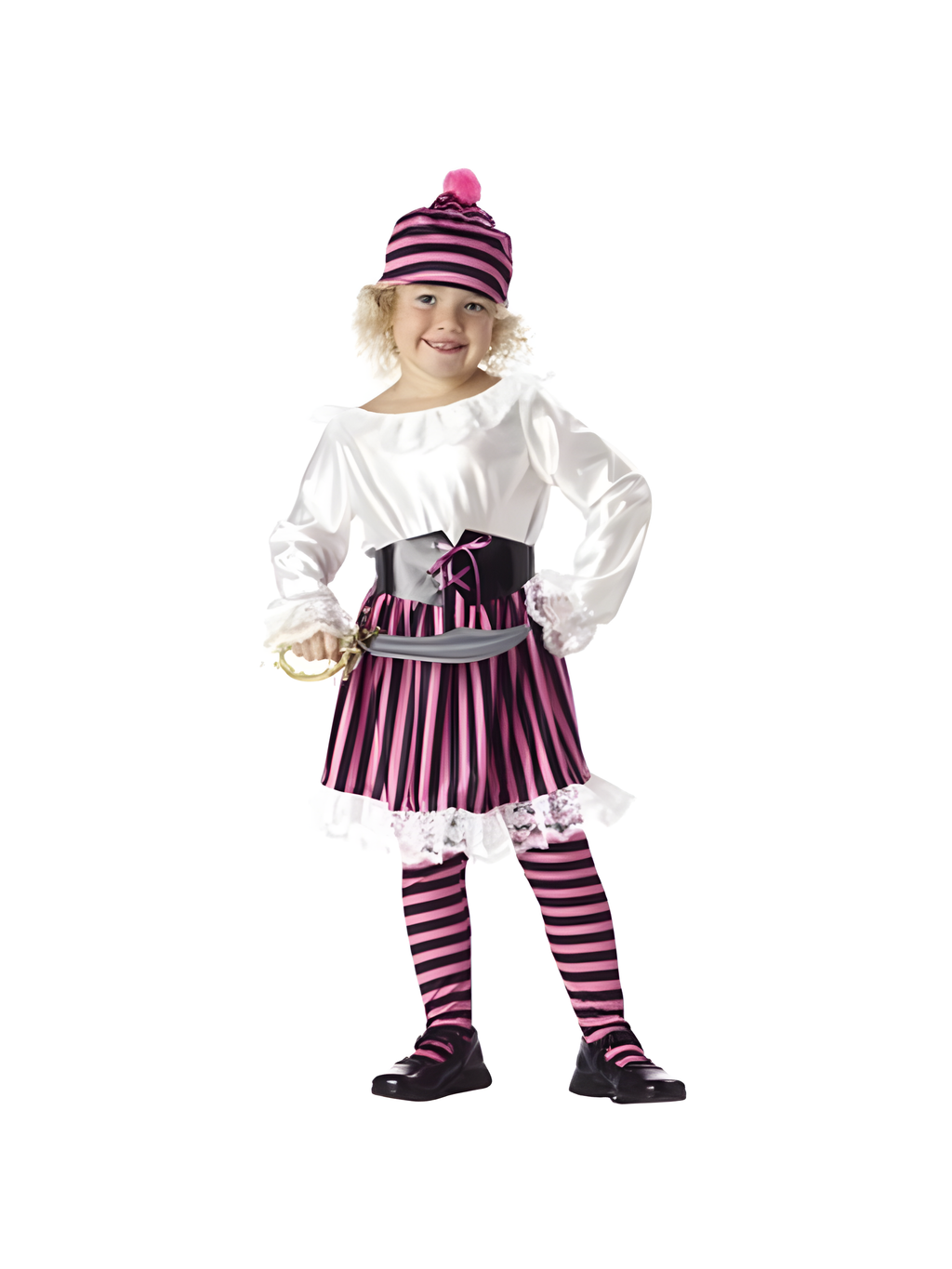 Toddler Little Girl Pirate Costume