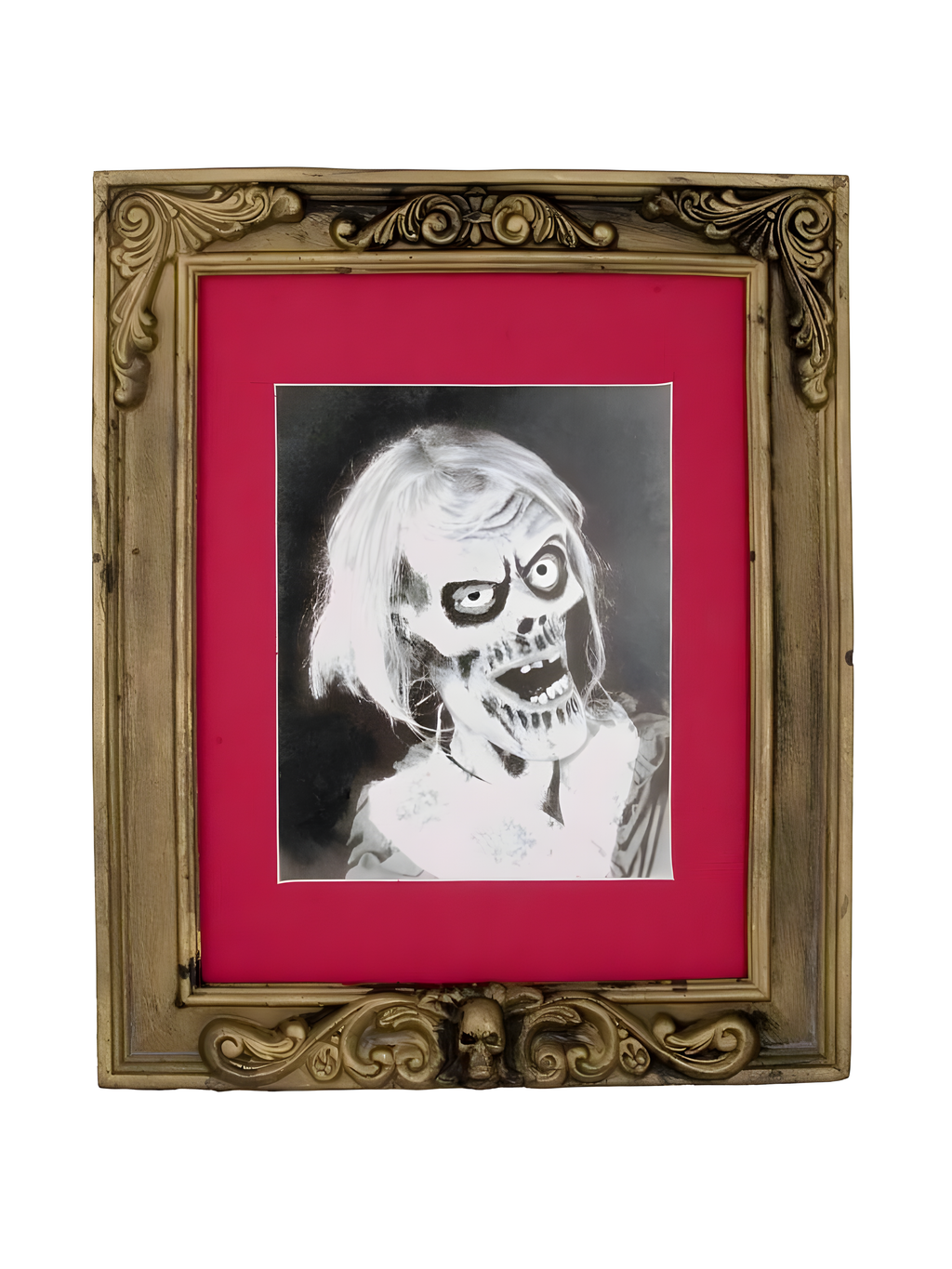 Skeleton Picture Frame Halloween Prop