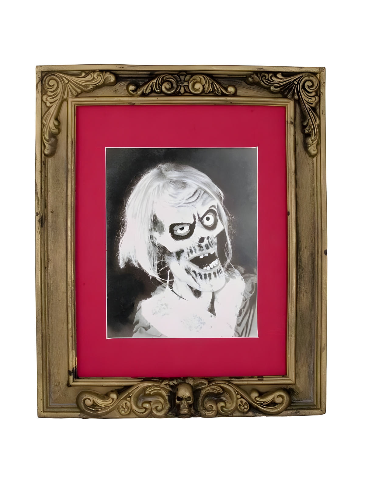 Skeleton Picture Frame Halloween Prop