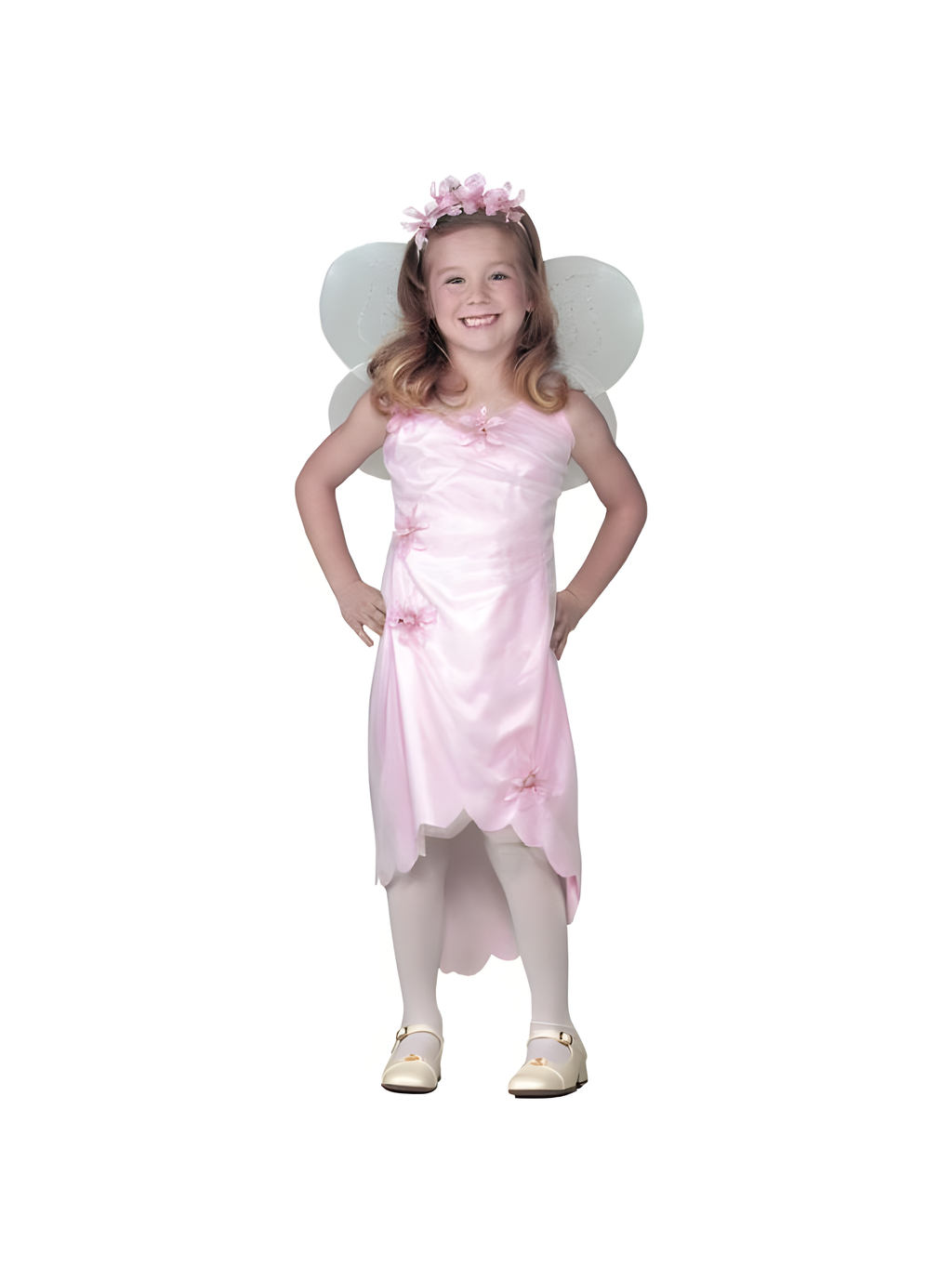 Child's Pink Flower Fairy Costume