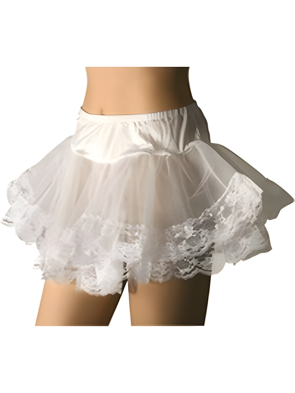 Adult White Slip Petticoat