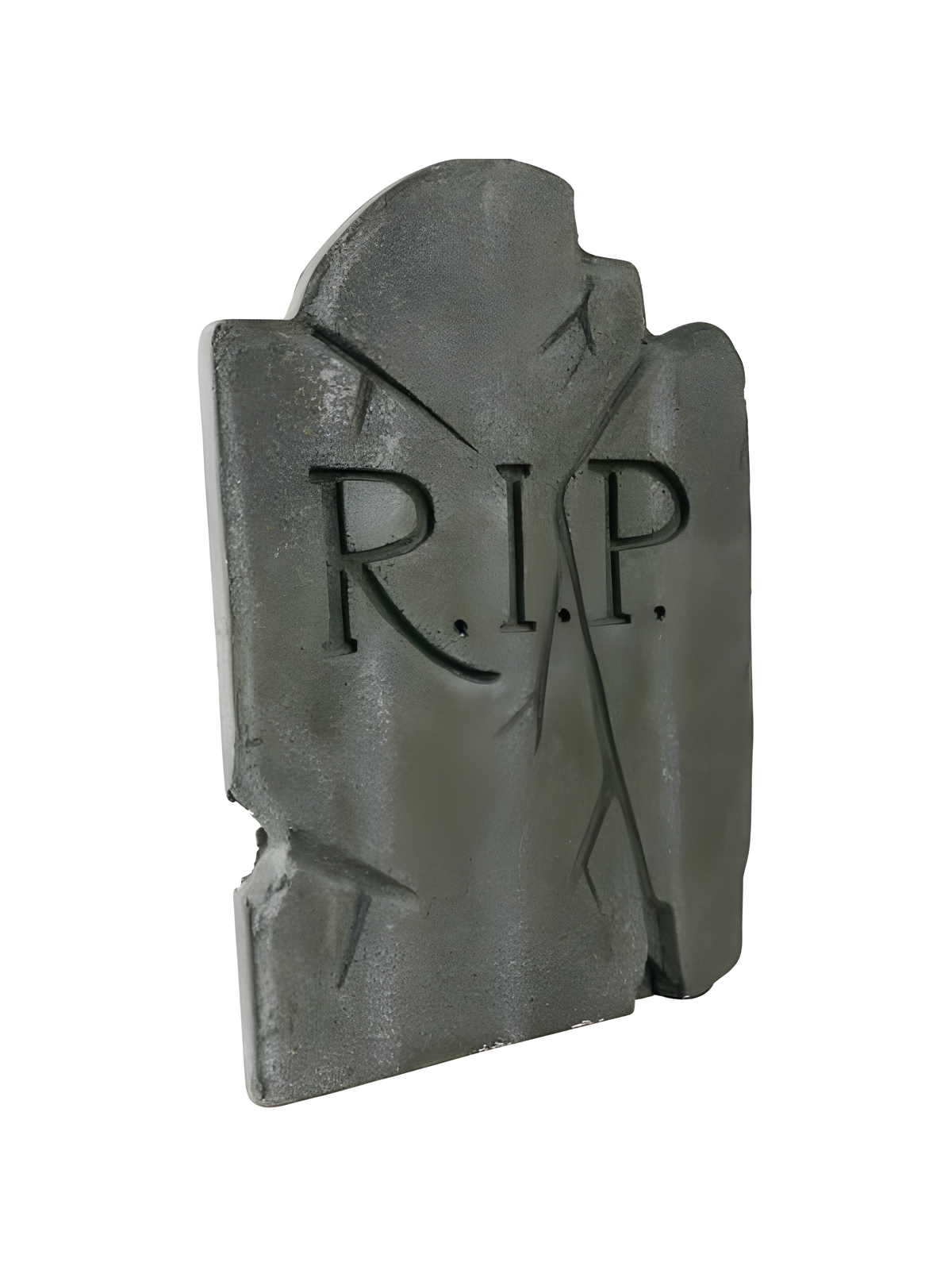 Weathered RIP Halloween Tombstone