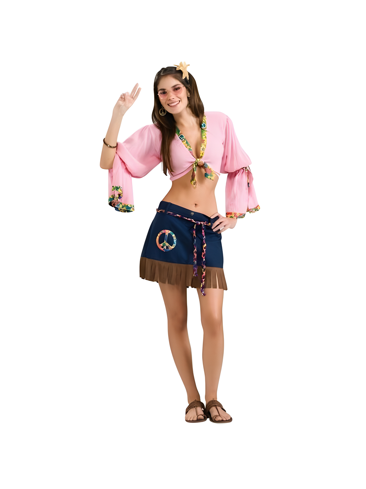 Adult Sexy Hippie Chick Costume