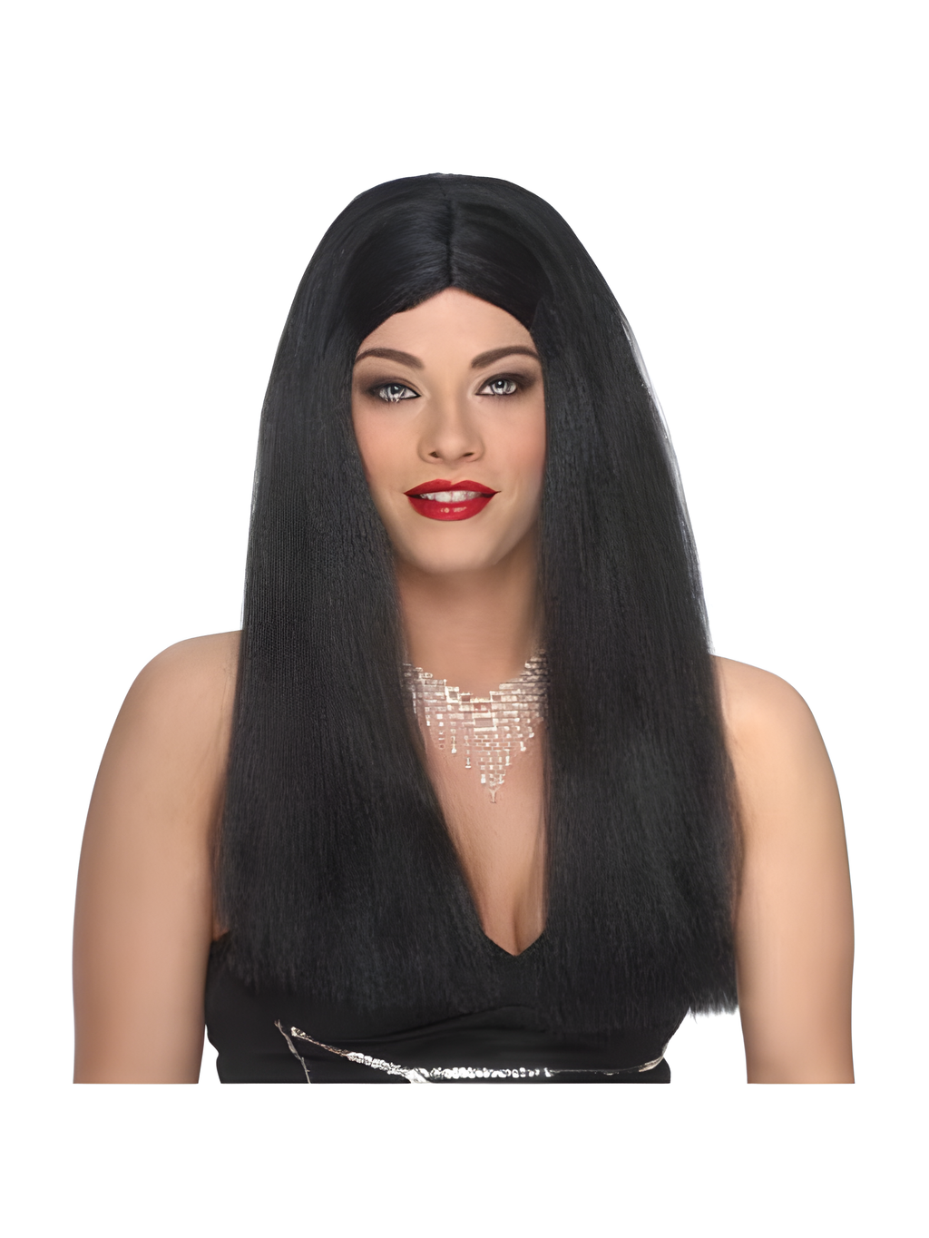 Long Black Witch Wig