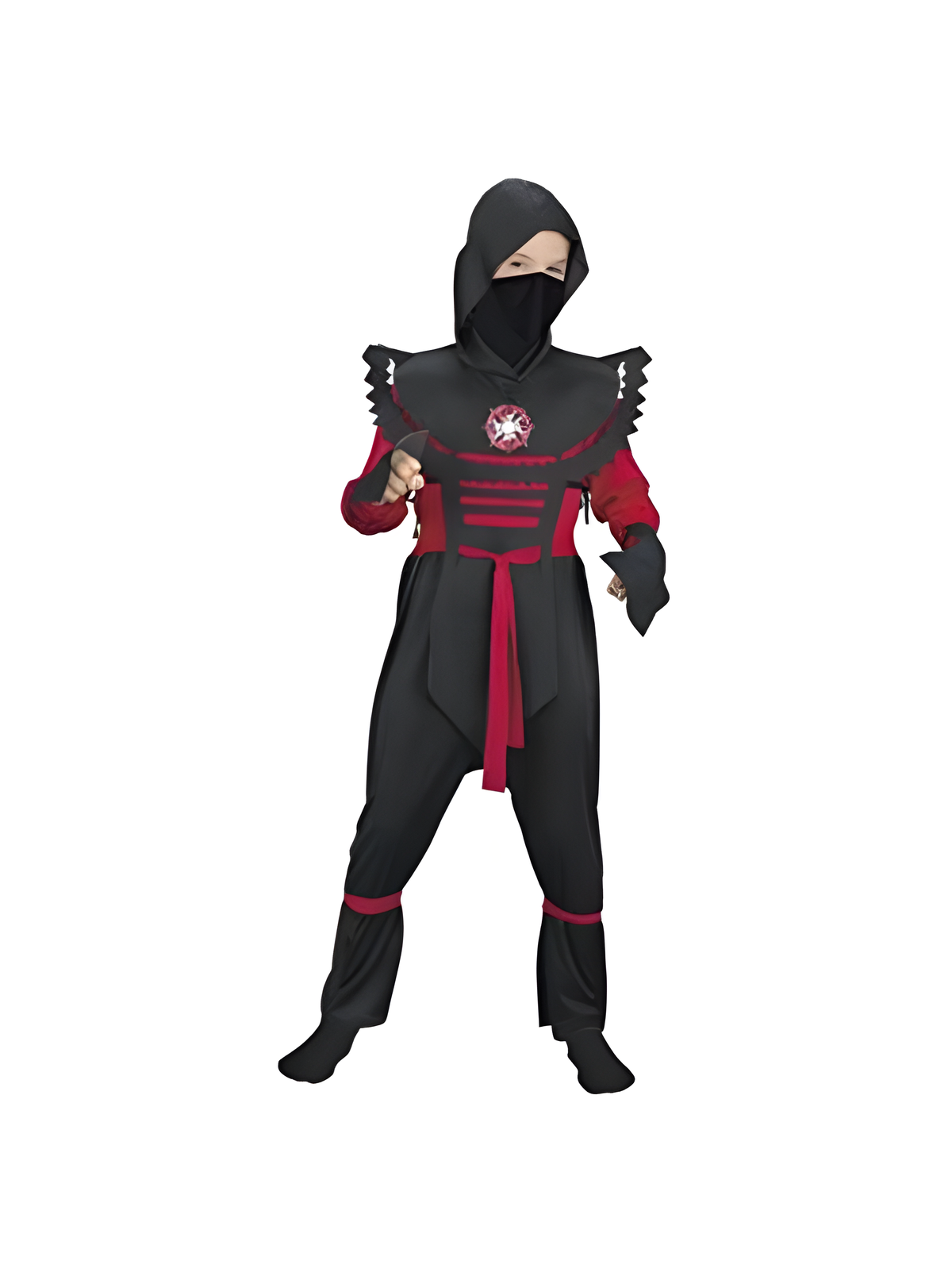 Child's Red Fury Ninja Costume