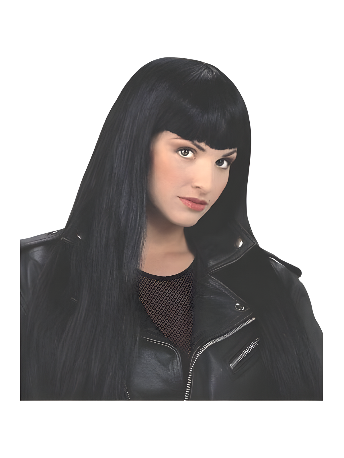 Long Black Costume Wig