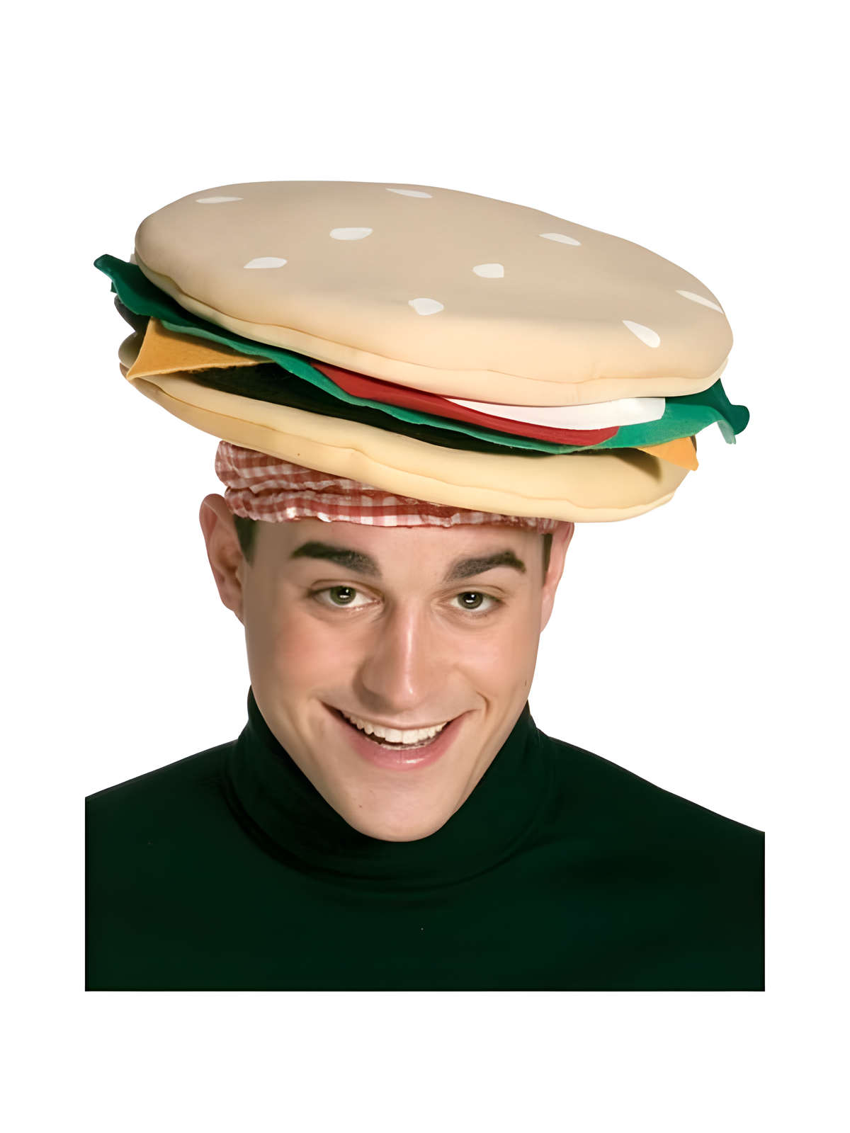 Adult Cheeseburger Costume Hat