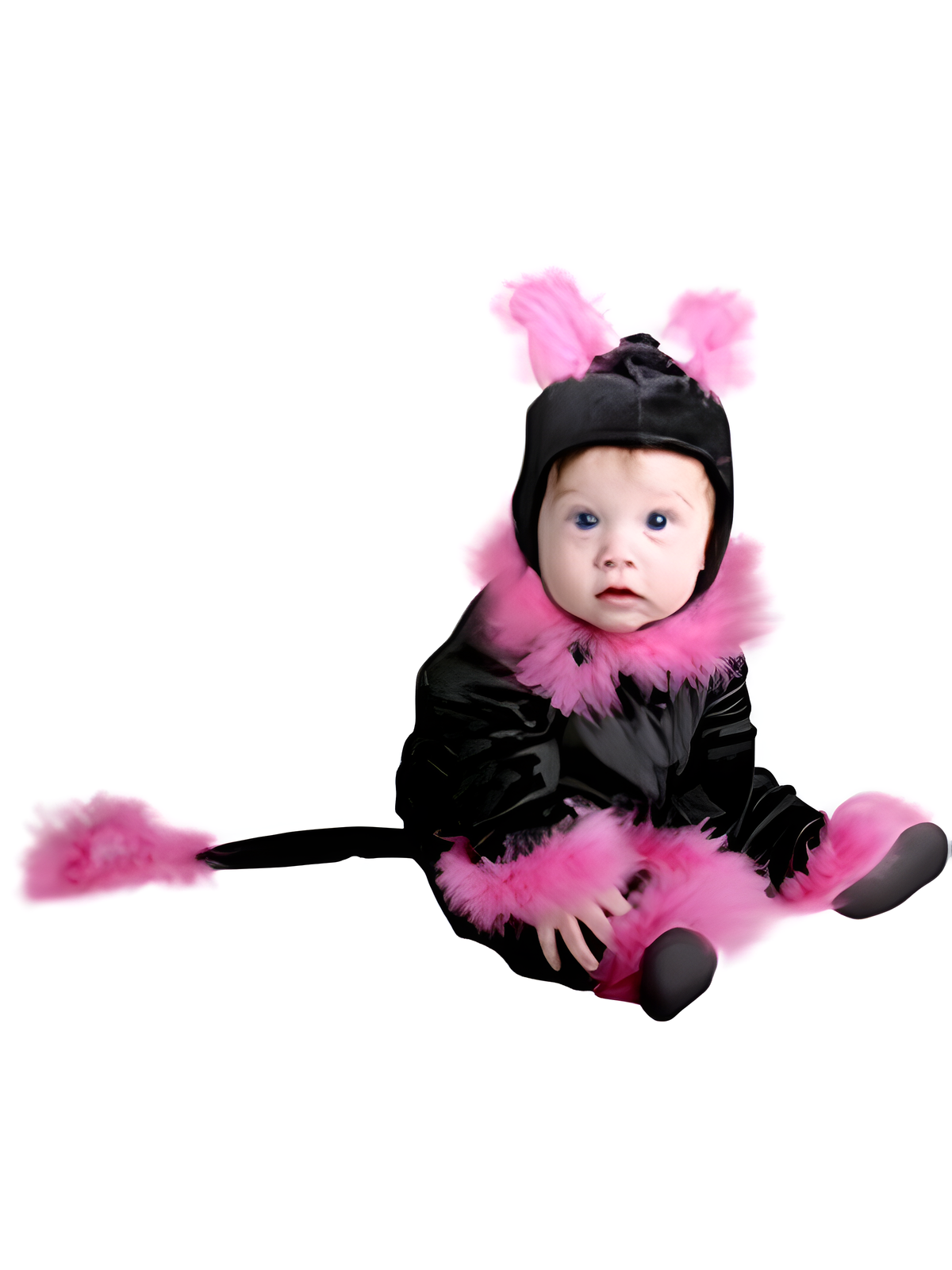 Baby Pink Cat Costume