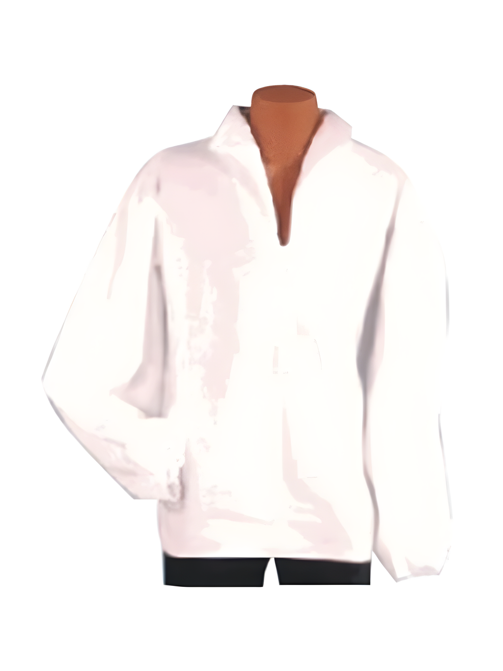 Adult White Alpine Costume Shirt