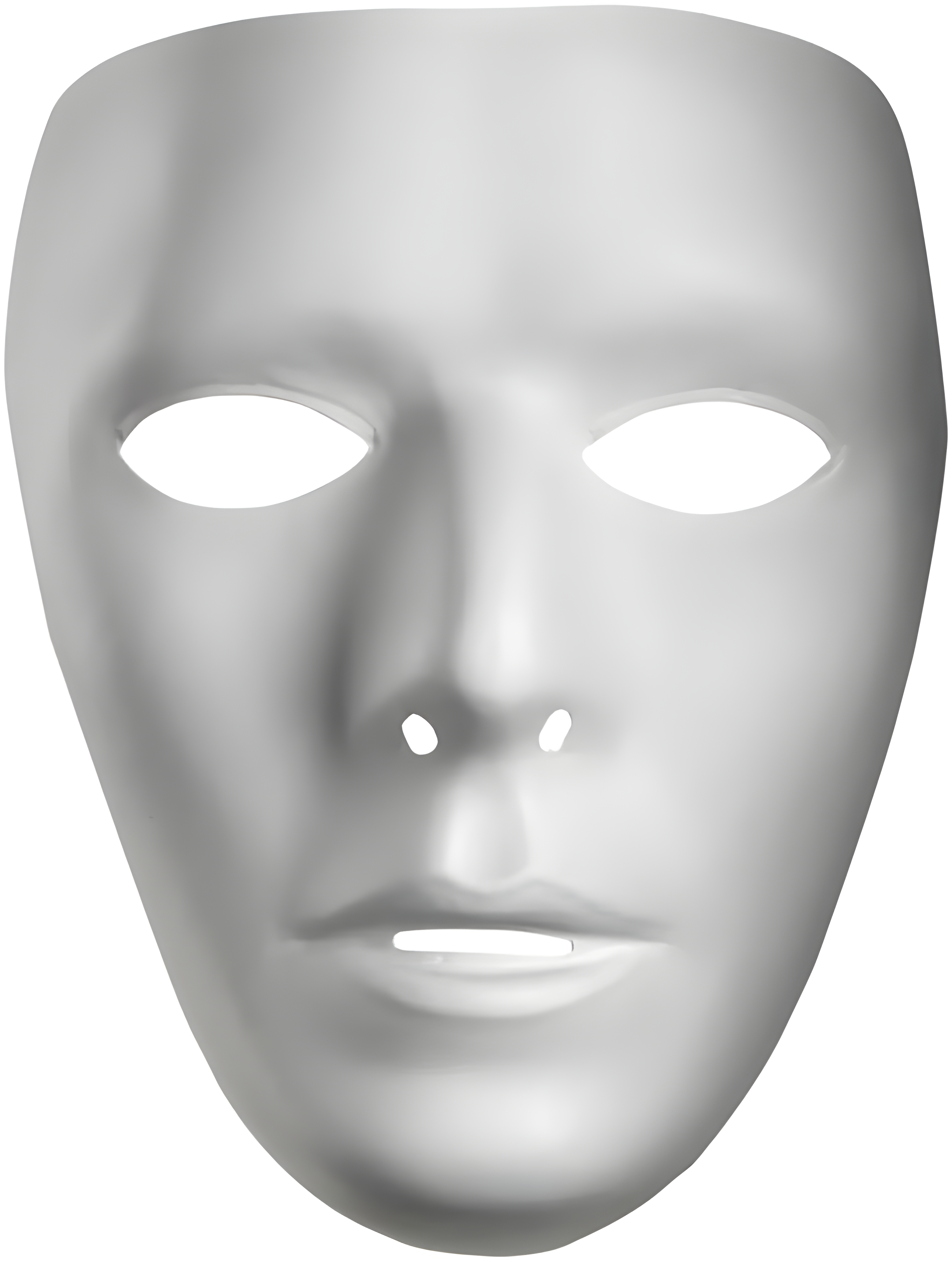 Blank Drama Male Mask