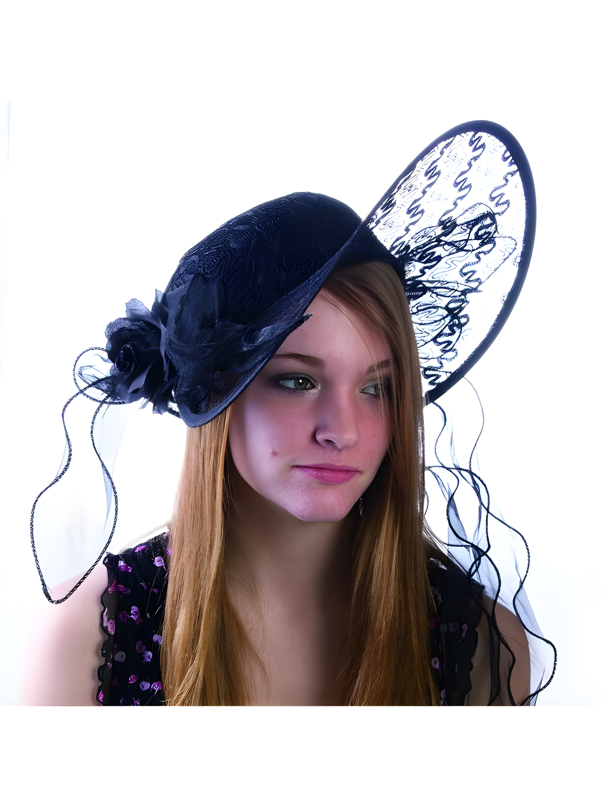1920's Derby Style Costume Hat