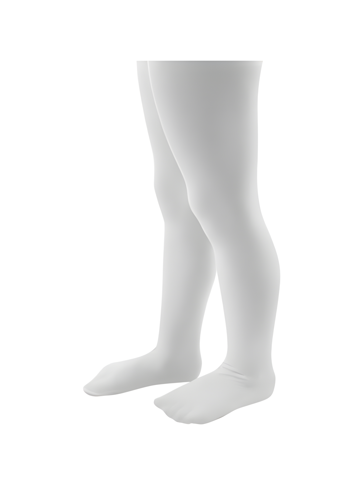 Child White Costume Tights