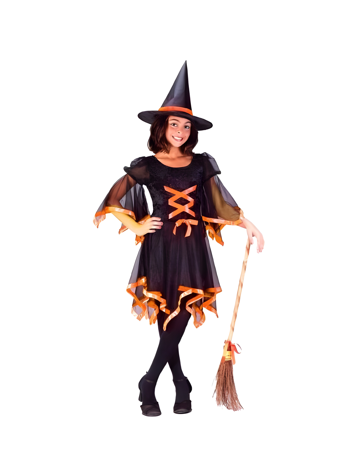 Childs Ribbon Witch Costume