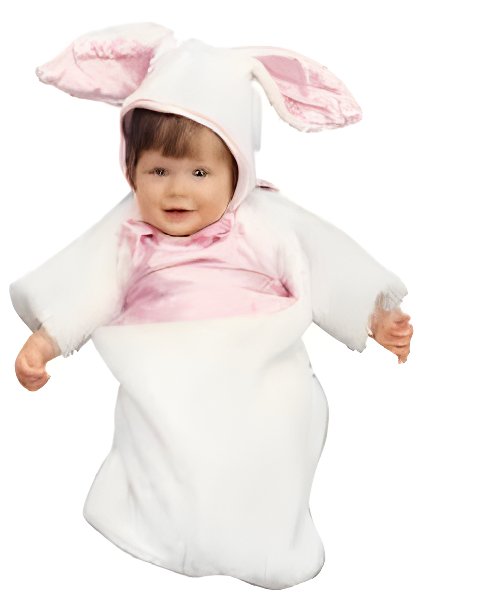 Plush Bunny Baby Costume Size: Newborn 0-6 Months
