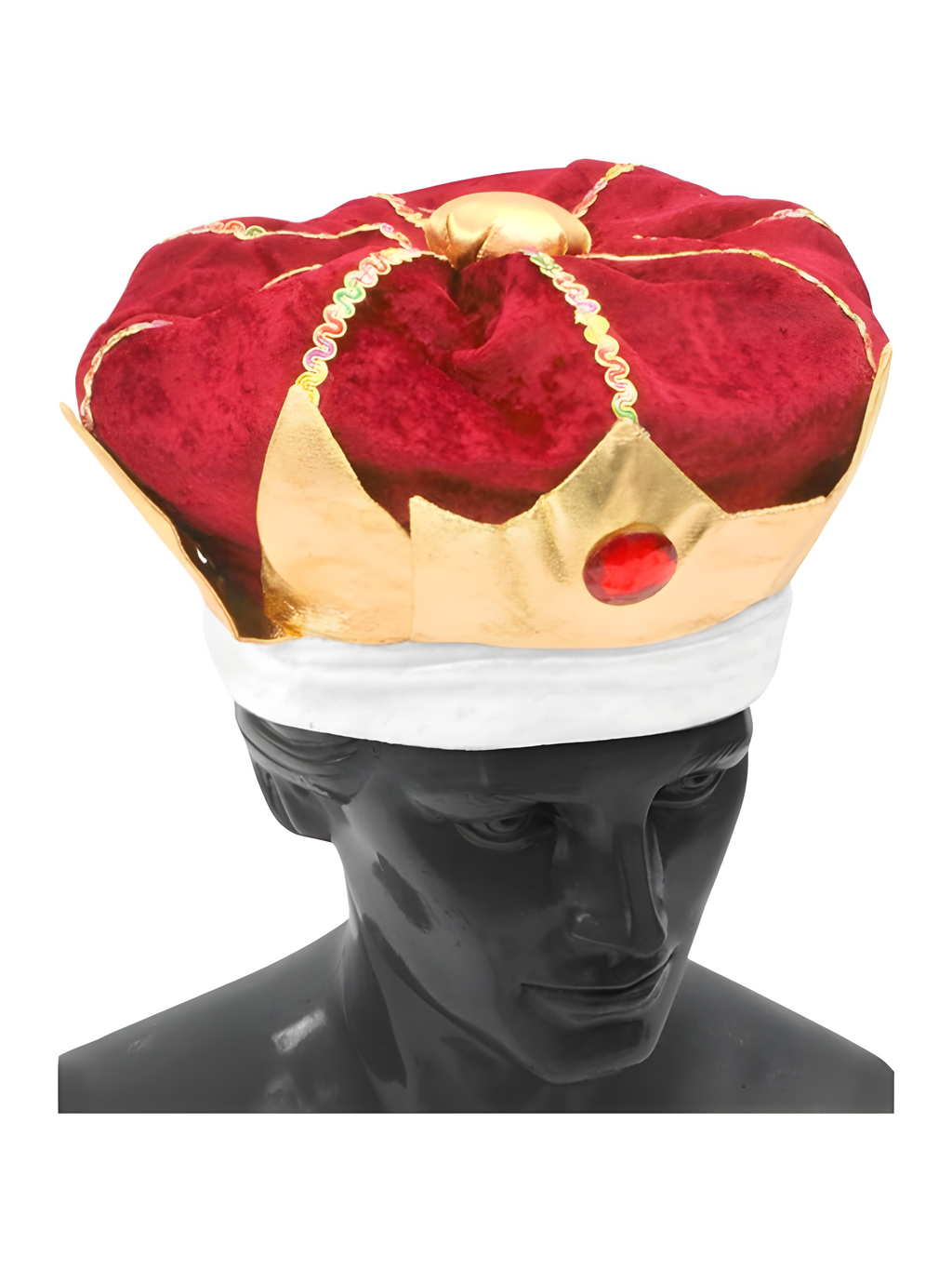 Adult Velvet King Crown