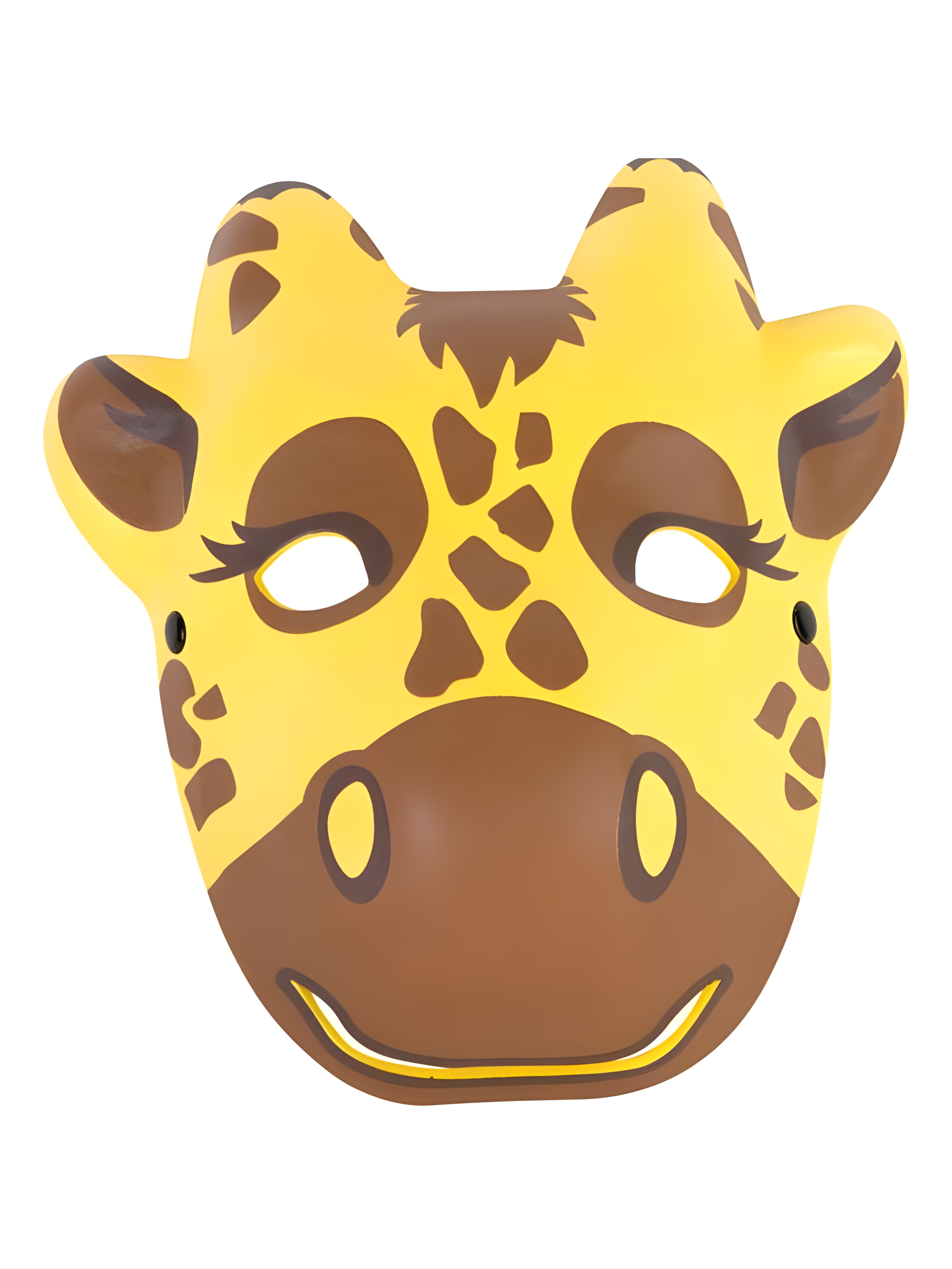 Foam Giraffe 1/2 Mask