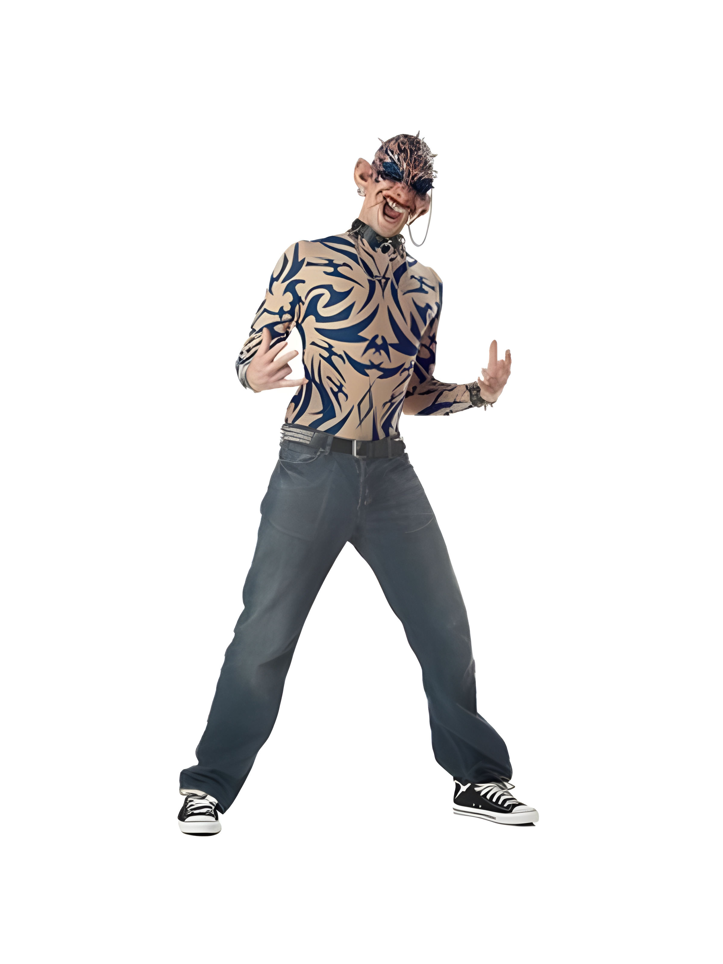 Men's Circus Freak Halloween Costume (Junior Sizes)