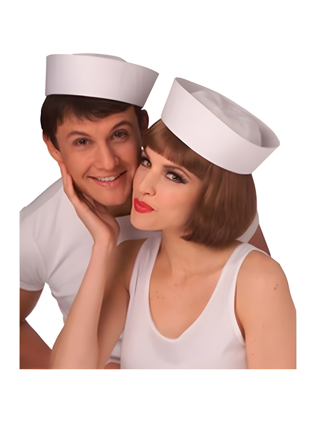 Adult White Sailor Hat
