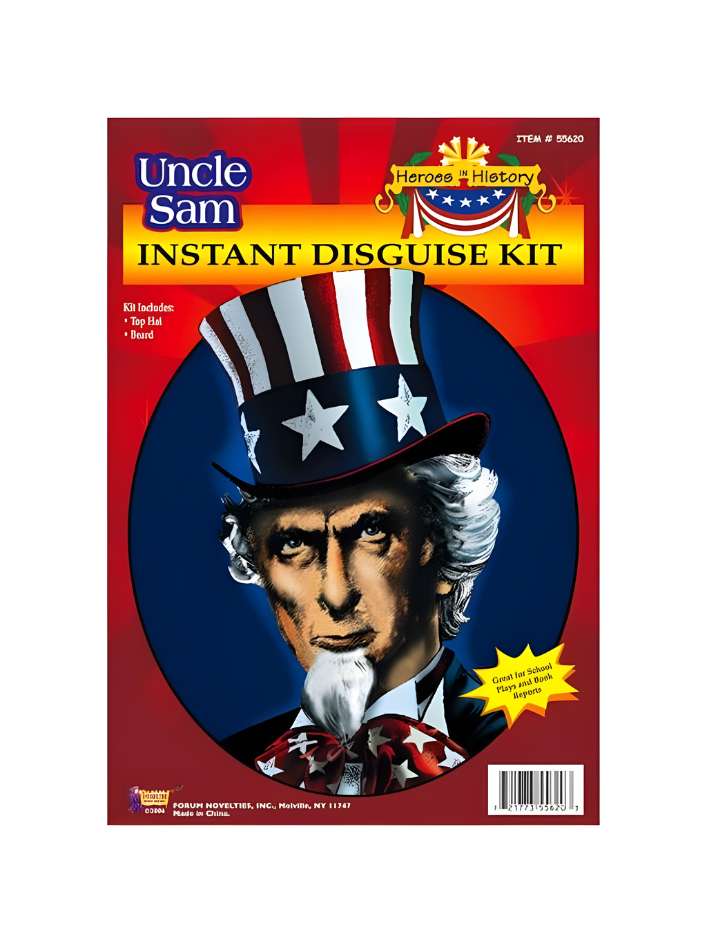 Adult Uncle Sam Hat & Beard