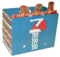 Bottle Gift Bag - Ho Ho Ho Hat