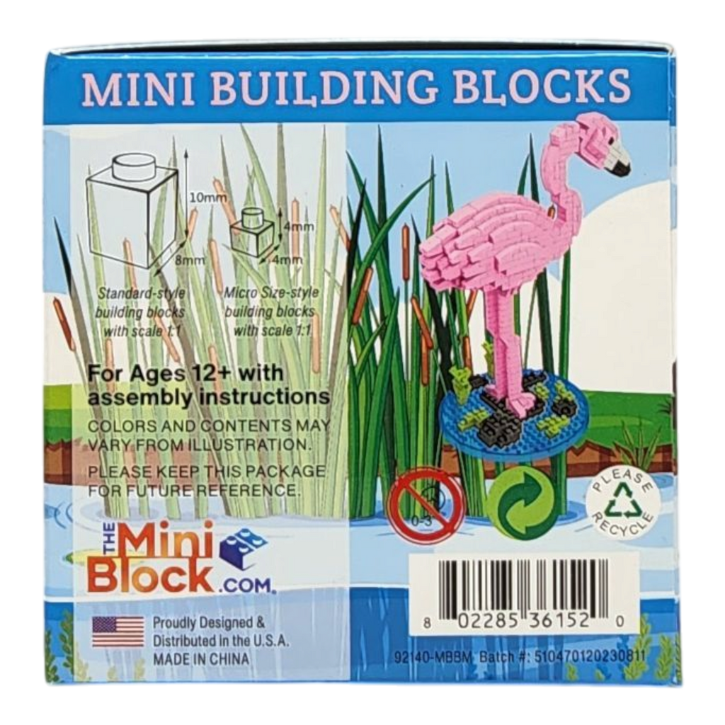 Mini Building Blocks - Flamingo