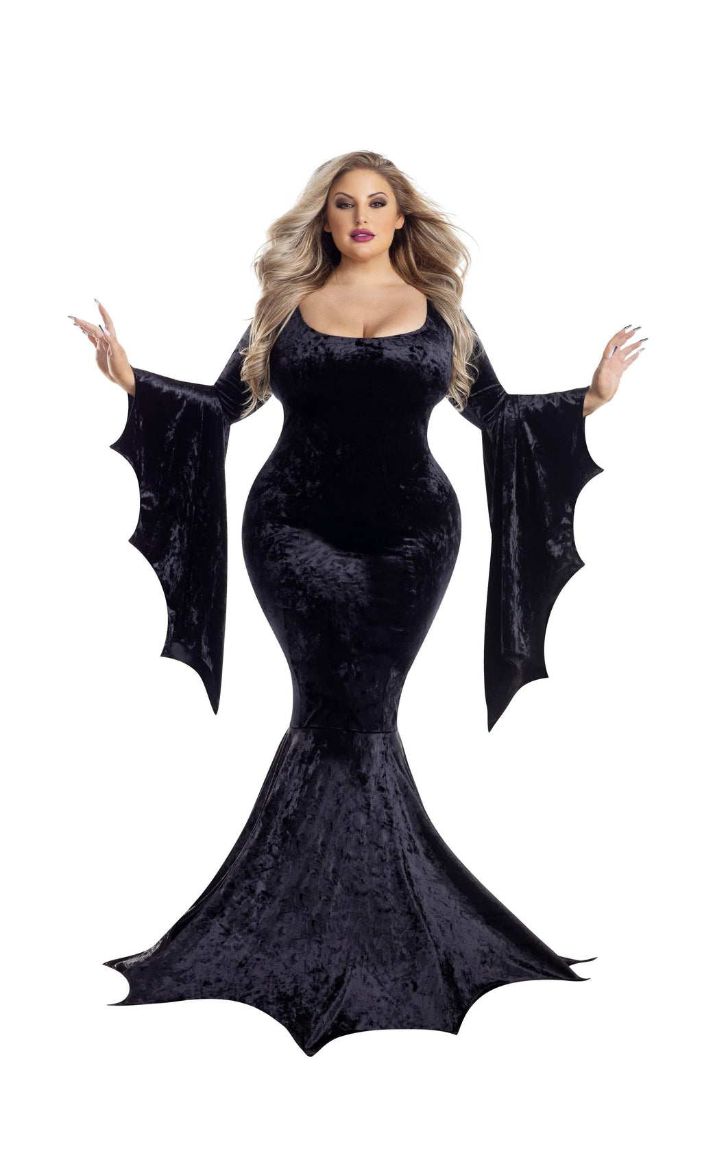 Party King Plus Vamp Dress