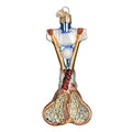 Lacrosse Set Glass Ornament