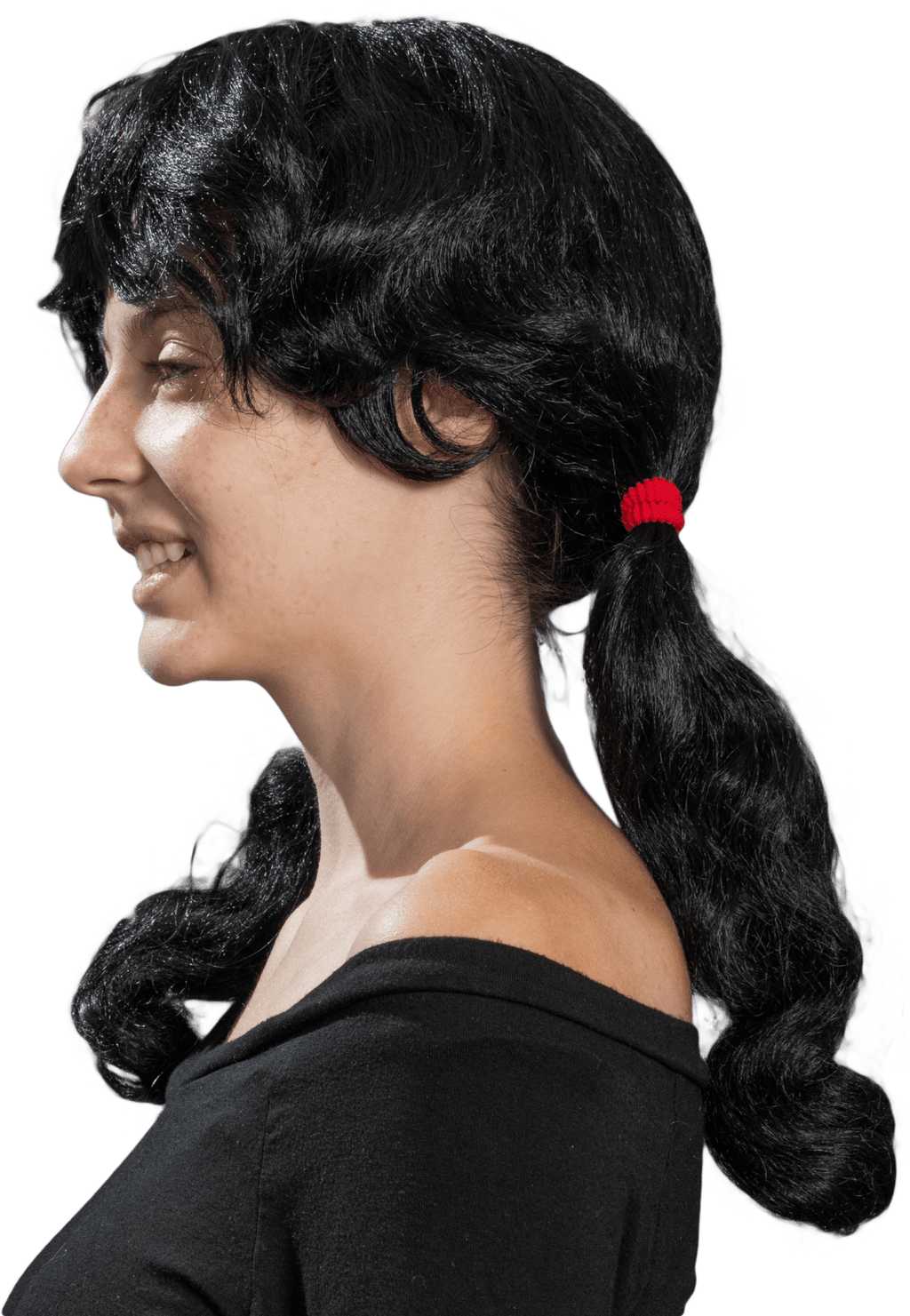 Penny Girl with Long Ponytails Halloween Cosplay Costume Wig