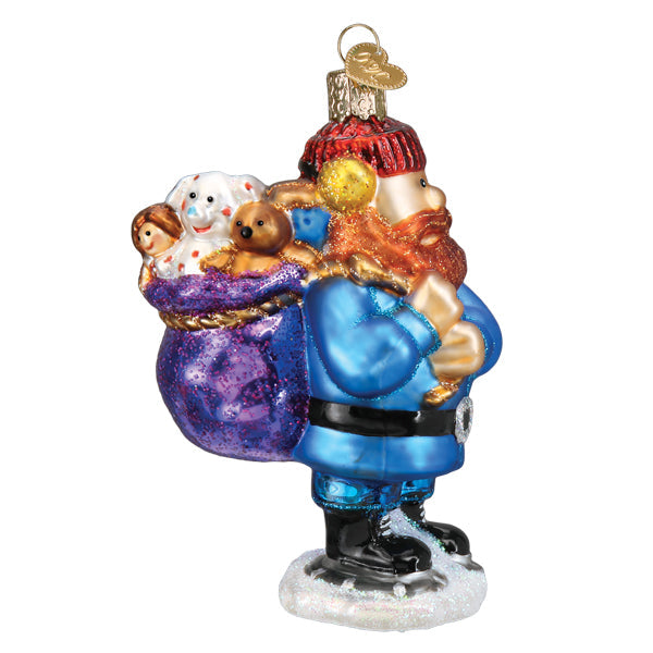 Yukon Cornelius Glass Ornament