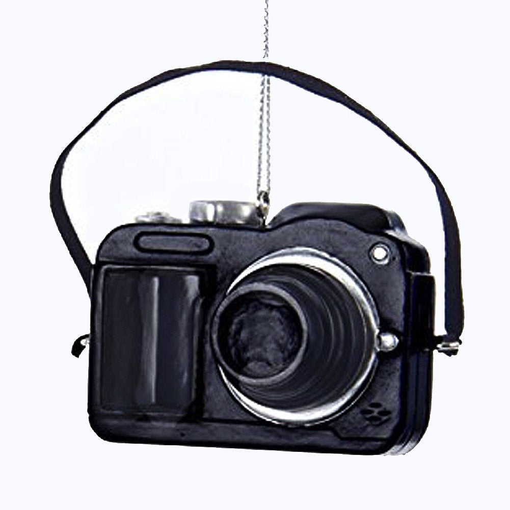 Kurt Adler 2.5 Inch Camera Ornaments - Digital