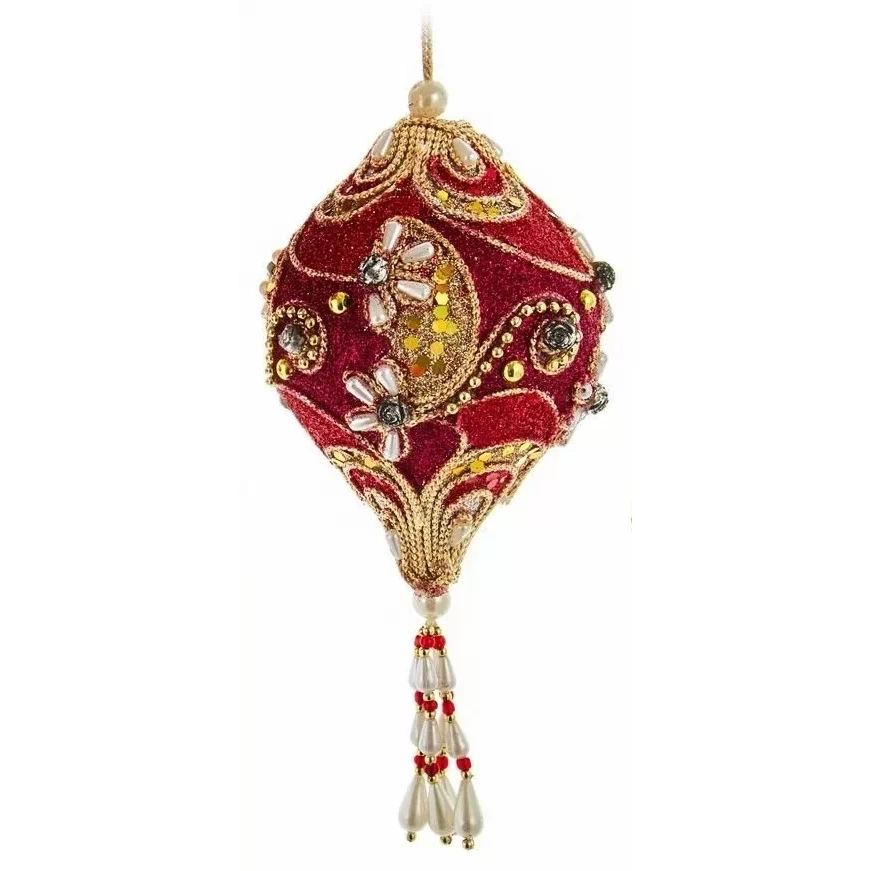 Ruby & Platinum Ornament -
