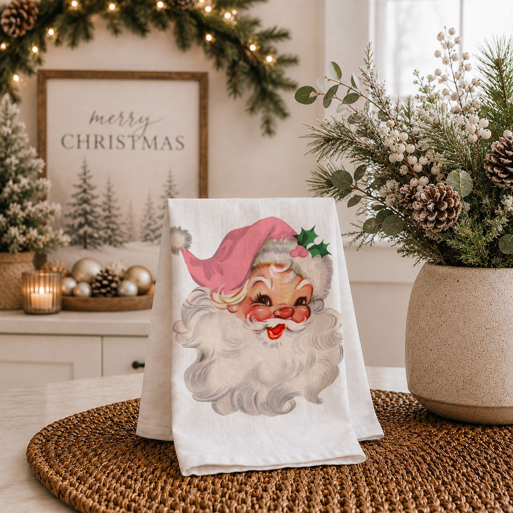 Pink Santa Vintage