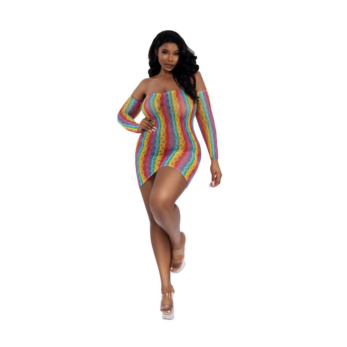 Plus Rainbow Mini with Arm Warmers