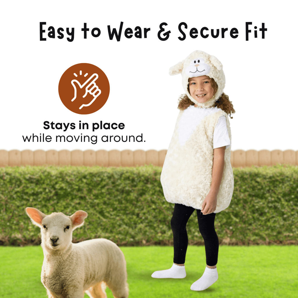 Plush Lamb Costume - Toddlers