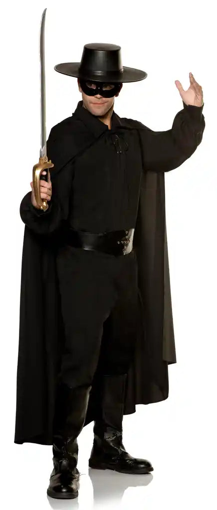 Men's Zorro Bandit Outlaw Pirate Adult Costume