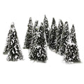 Artificial Snow-Covered Christmas Tree