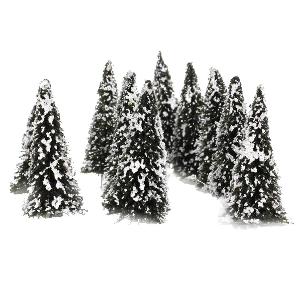 Artificial Snow-Covered Christmas Tree