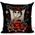 Nightmare Before Christmas Cartoon Skull Jack Printed Cushion